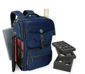 ENHANCE Collector's Edition DnD Backpack - DM Bag, holds 6-8 books (Dragon Blue)