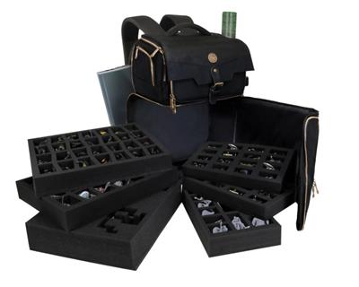 ENHANCE Ryggsäck för Miniatyrmålning – Fodral för Minis, Färg och Penslar