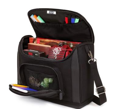 ENHANCE USA GEAR Dungeon & Dragons Väska för Karaktärsblad, Kartor och Dungeon Master Böcker