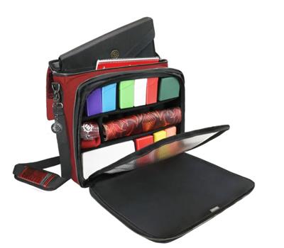 ENHANCE Collector's Edition Magic the Gathering-väska som rymmer Deck Boxes, TCG-artiklar (Dragon Red)