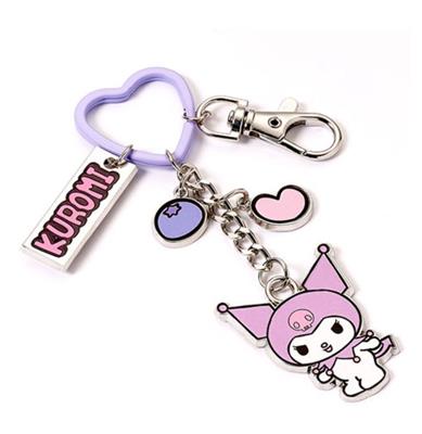 Keychain Kuromi with Charms - Hello Kitty