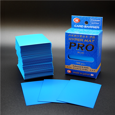 KMC Standard Sleeves - Hyper MAT PRO Blå (100 Sleeves)