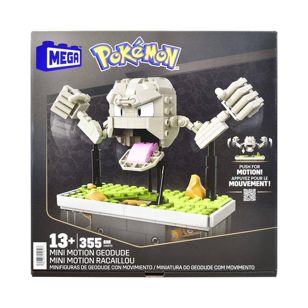 Mega Pokémon Mini Motion Geodude