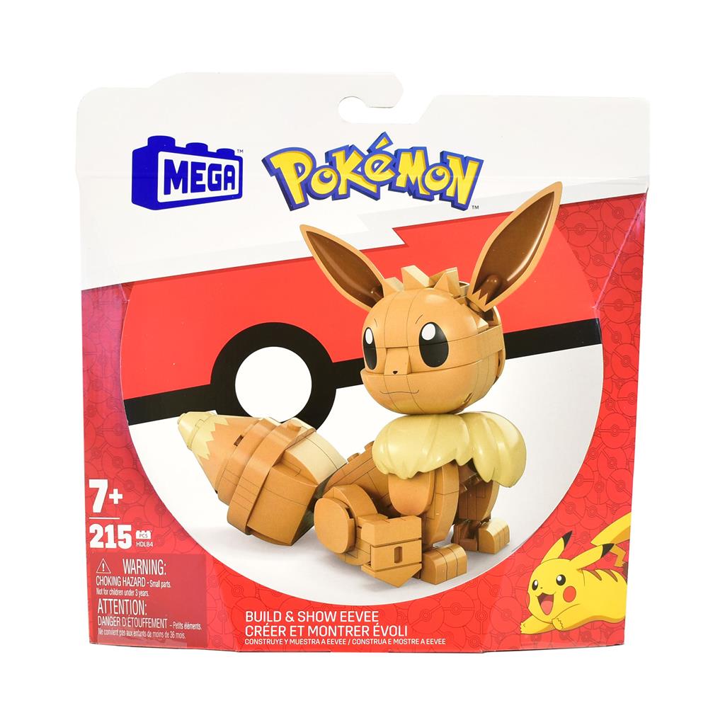 Mega Pokémon Bygg & Visa Eevee