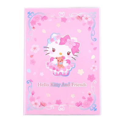 Hello Kitty & Friends - Holographic Soft Cover Notebook - Sakura Series - A5 - Squared