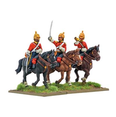 Svart Pulver - Crimean War brittiska tunga dragoons befäl