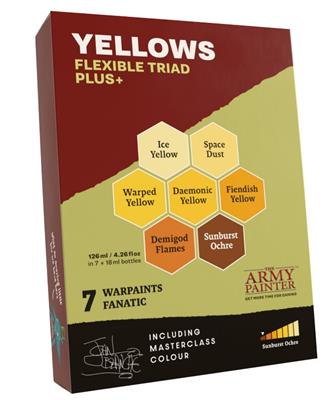 The Army Painter - Warpaints Fanatic: Flexible Triad PLUS+: Yellow
