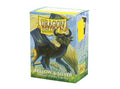 Dragon Shield Sleeves - Standardstorlek - Matt Dual - Gul & Silver (100 Sleeves)