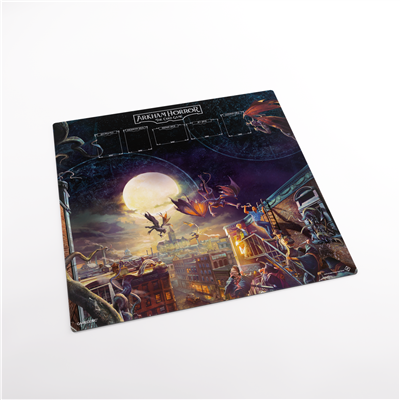 Arkham Horror: Spelmatta för centrum 70x70 cm