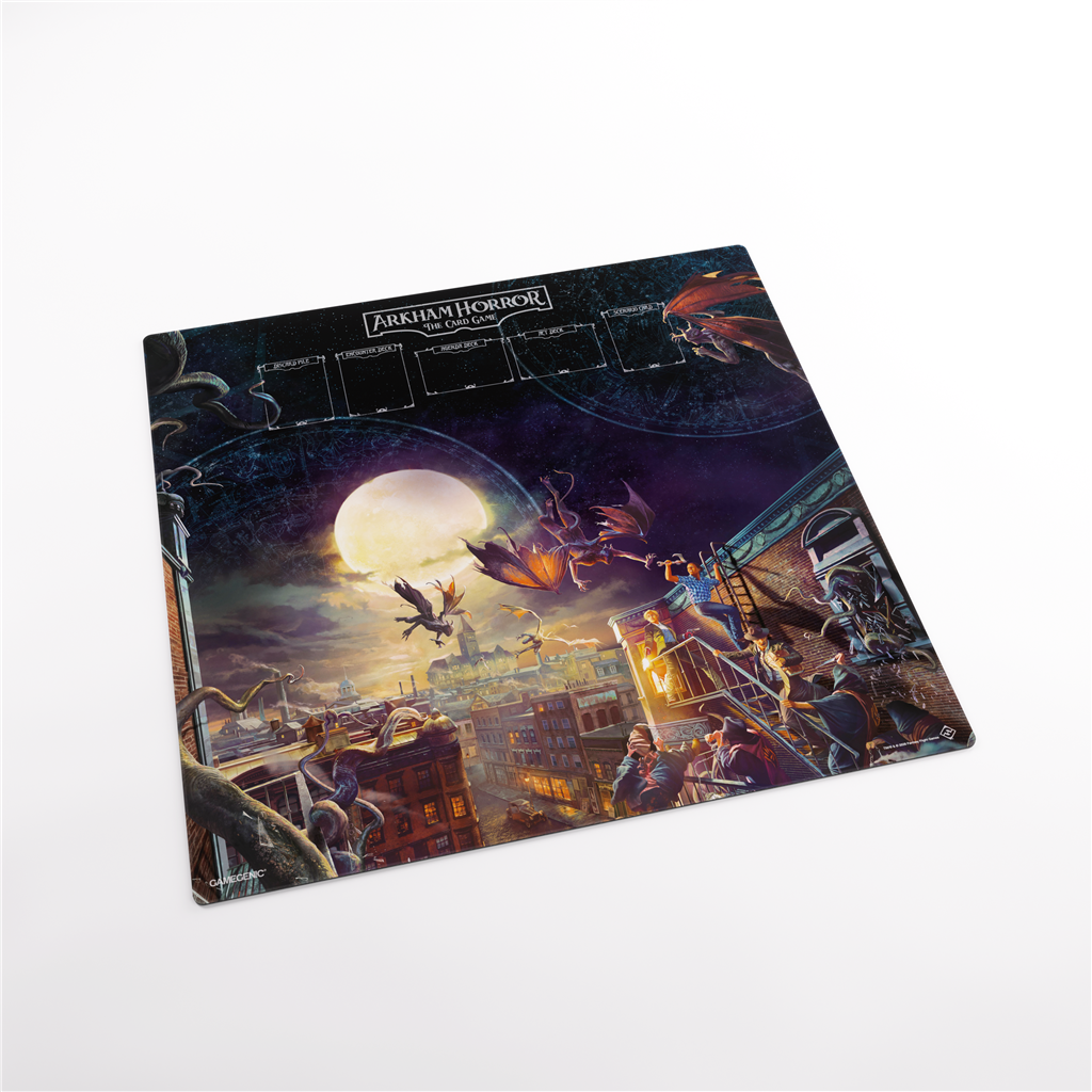 Arkham Horror: Spelmatta för centrum 70x70 cm