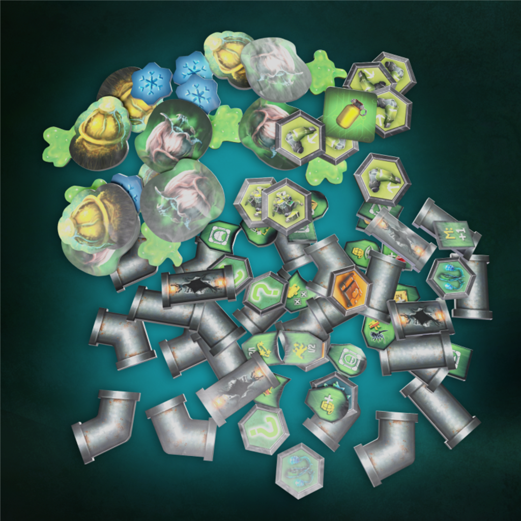Deep Rock Galactic: Plastic Tokens (Biome and Space Station)