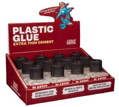 The Army Painter - Thin Plastic Glue (Countertop Display 12 pcs)