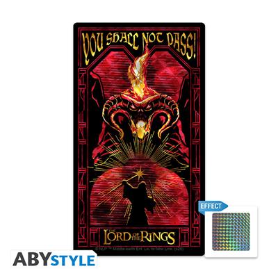 LORD OF THE RINGS - Individual Vinyl Sticker - You Shall Not Pass