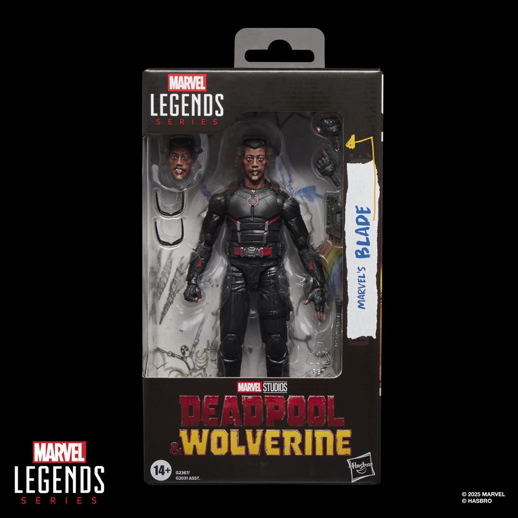 Marvel Legends Serie Marvels Blade - Detaljerad 6-tums Samlarfigur