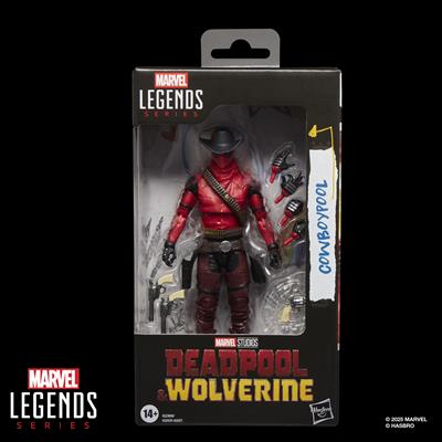 Marvel Legends-serien Cowboypool – detaljrik 15 cm actionfigur från Deadpool & Wolverine