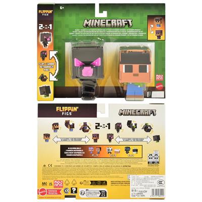 Minecraft Flip Figure 2pk