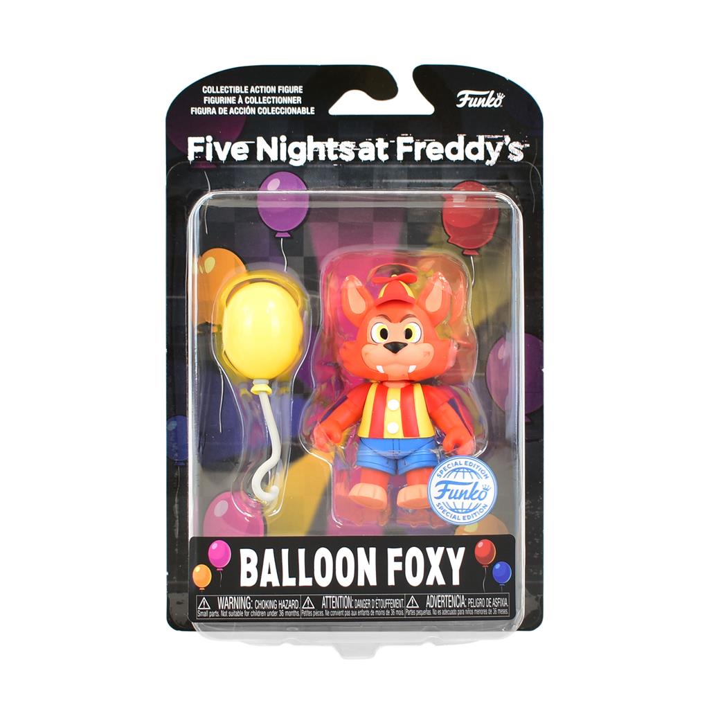 Funko Action Figur FNAF SB Balloon Foxy Specialutgåva