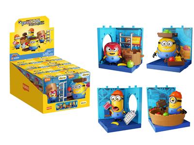 Blokees Figurer Minions Jellyfabriken Display (8)