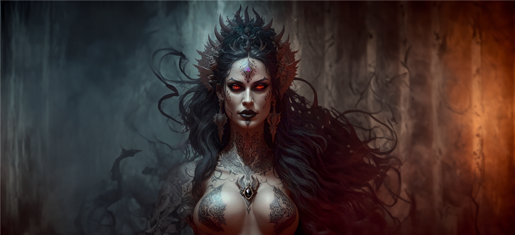 Kraken Wargames - Sömmad Gamer Musmatta 90x40 cm - Abyzou