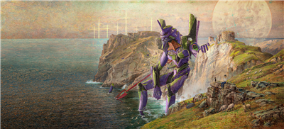 Kraken Wargames - Gamer Musmatta 90x40 cm - Mecha Coast