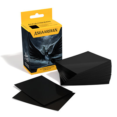 Asgaardian Sleeve – Ren Svart Standardstorlek