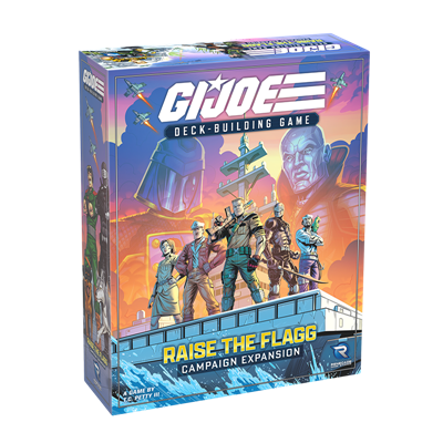 G.I. JOE Kortbyggnadsspel Raise the Flagg Kampanjexpansion