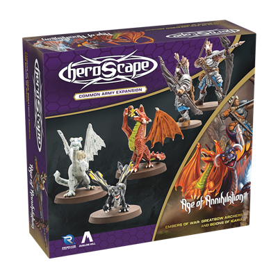 Heroscape Greatbow Archers och Scions of Icaria Arméexpansion