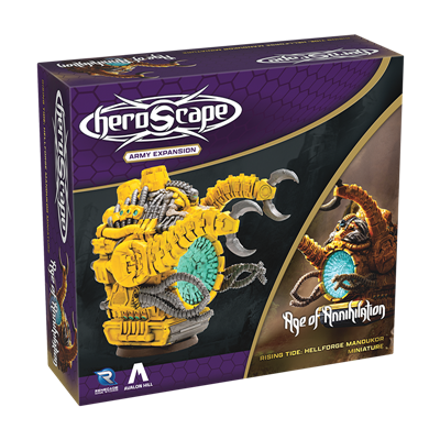 Heroscape Rising Tide Hellforge Mandukor Arméexpansion
