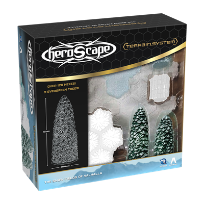 Heroscape Terrängutvidgning Snöfälten i Valhalla