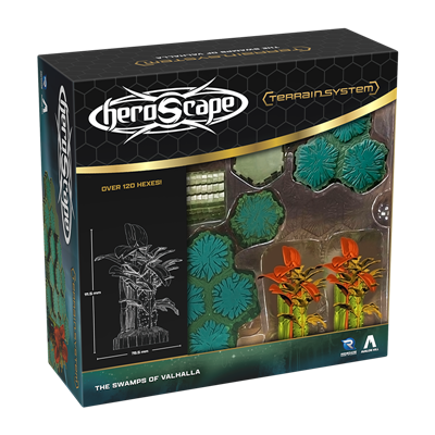 Heroscape Terrängutvidgning De Moskogen i Valhalla