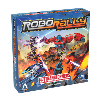 Robo Rally Transformers - Strategiskt brädspel med Transformers-tema