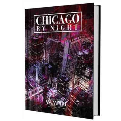 Vampire: The Masquerade 5:e Utgåvan Rollspel Chicago By Night Källbok