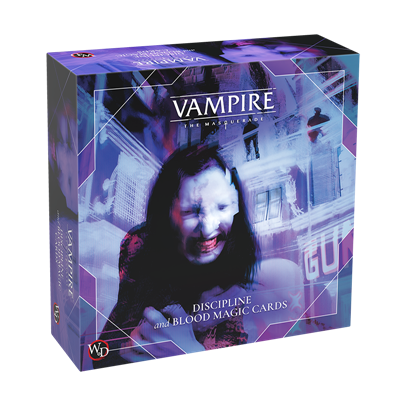 Vampire: The Masquerade 5:e Utgåvan Rollspel Kortlek för Discipline Tillbehör