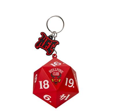Soft Squishy Keychain - Hellfire Club - Stranger Things