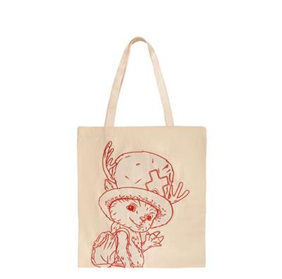 Broderad Shoppingväska - Chopper Skiss - One Piece Netflix