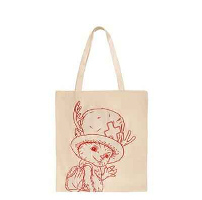 Broderad Shoppingväska - Chopper Skiss - One Piece Netflix