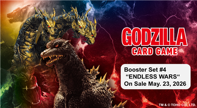 Godzilla Kortspel – Endless Wars Booster Display (12 Förpackningar)