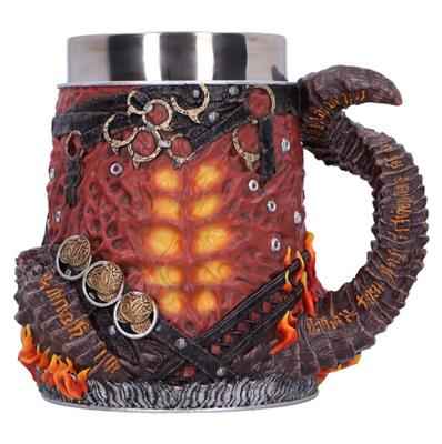 Baldur's Gate 3 Karlach Tankard – Officiellt Licensierad Detaljerad Dryckeskanna