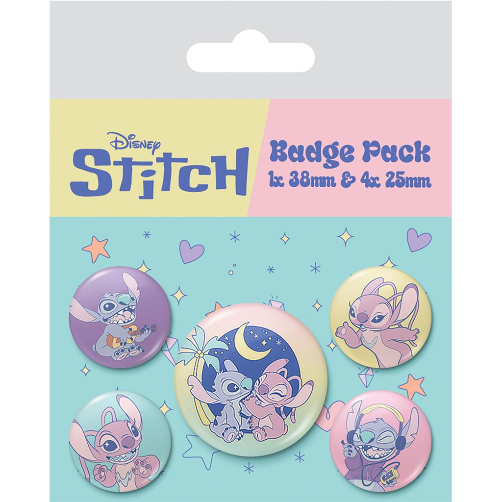 LILO & STITCH (PLANETARY) BADGE PACK