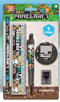 MINECRAFT (CHIBI SKELETON) ESSENTIAL 5-PIECE STATIONERY SET