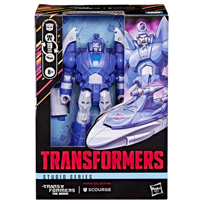 Transformers Studio Series MTMTE Collection The Transformers: The Movie Voyager Class Scourge