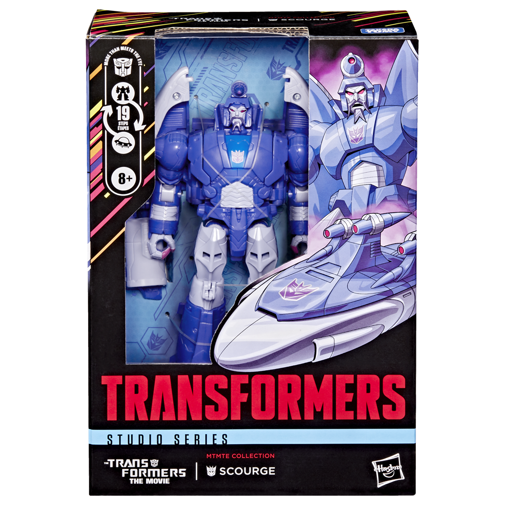 Transformers Studio Series MTMTE Collection The Transformers: The Movie Voyager Class Scourge