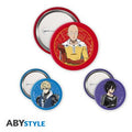 ONE PUNCH MAN - Pin Badge Set - Saitama, Genos & Sonic
