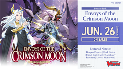 Cardfight!! Vanguard - Envoys of the Crimson Moon Boosterdisplay (16 paket)