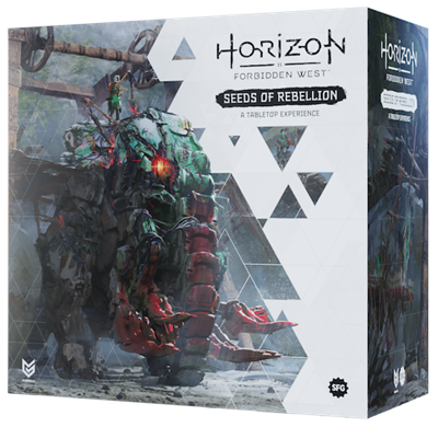 Horizon Forbidden West: Seeds Of Rebellion – Samarbetsbrädspel baserat på den officiella berättelsen mellan Horizon Zero Dawn och Horizon Forbidden West