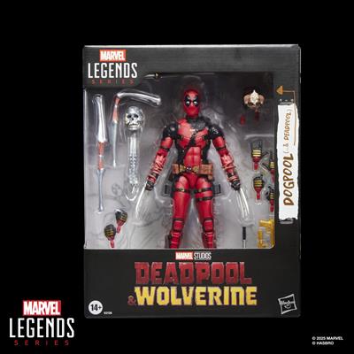 Marvel Legends-serien Dogpool och Deadpool actionfigurer