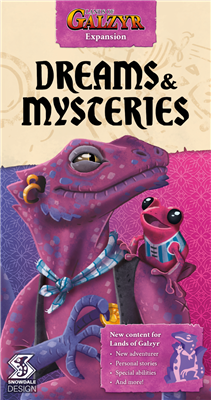 The Lands of Galzyr: Dreams and Mystery - Expansion for the critically acclaimed adventure game