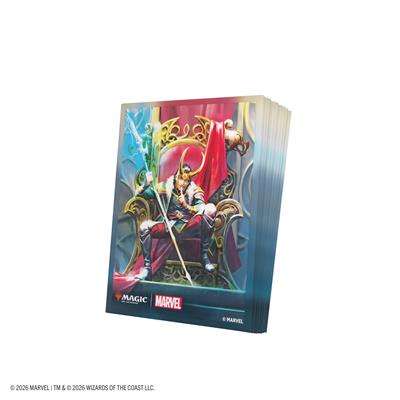 Magic: The Gathering | Marvel Super Heroes Premium Art Sleeves - Loki/Doctor Doom