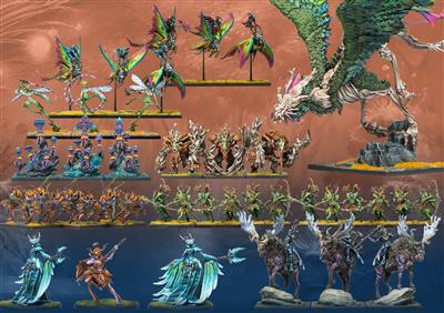 Conquest - Weaver Court : Court Champion 2000pt Army