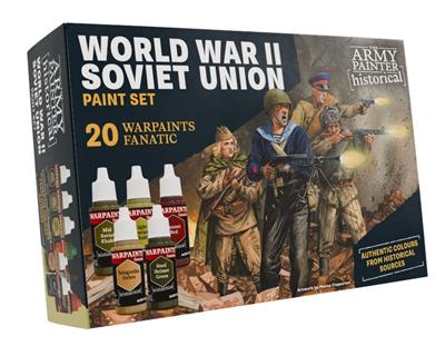 The Army Painter - Warpaints Historiskt Färgset Andra Världskriget Sovjetunionen